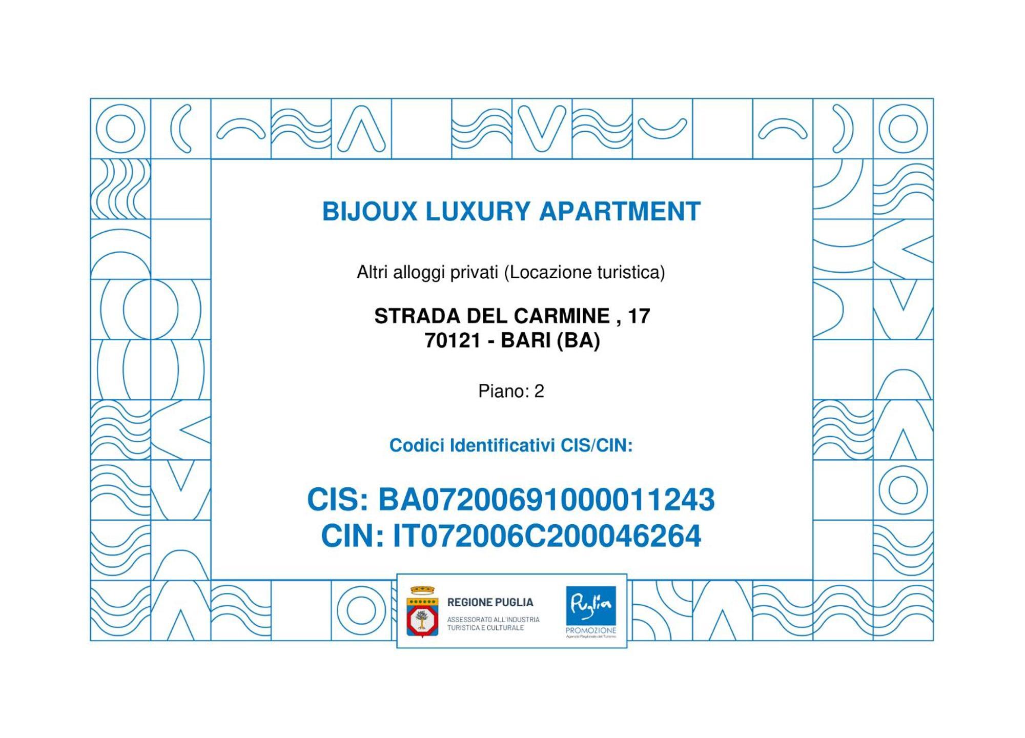 Bijoux Luxury Apartment In Old Town Bari Exterior foto